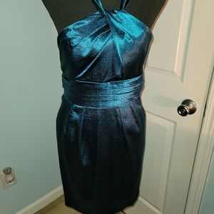 JUNIOR'S strappy Satin Dress